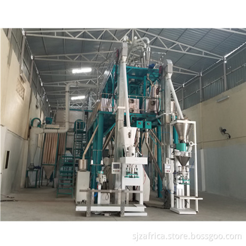 Automatic 50 Ton Per Day Corn Production Line Flour Mill Machine - Hot Sale
